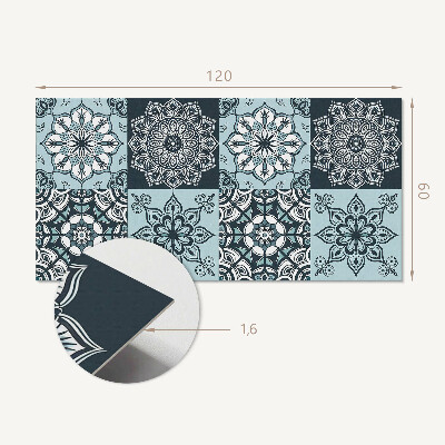 Panneau mural Motifs de mandalas ? carreaux