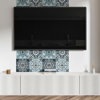 Panneau mural Motifs de mandalas ? carreaux