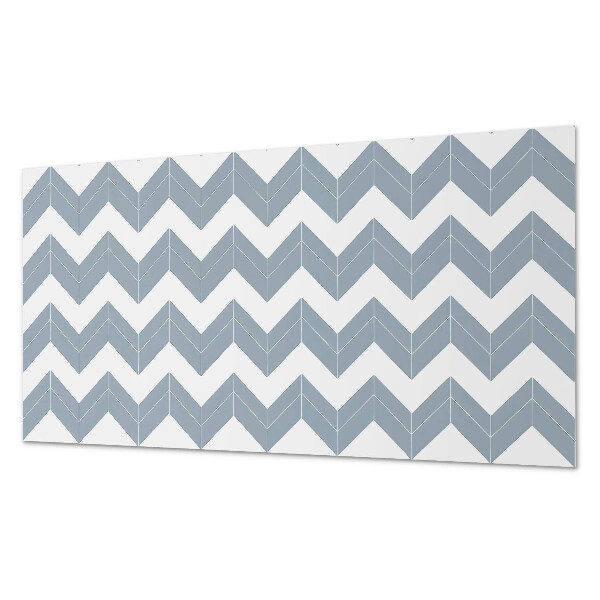 Panneau décoratif mural Motif ? rayures en zigzag