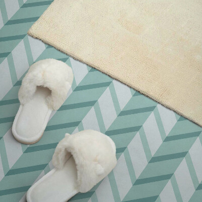 Panneau mural Motif ? rayures en zigzag