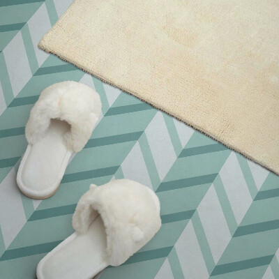 Panneau mural Motif ? rayures en zigzag