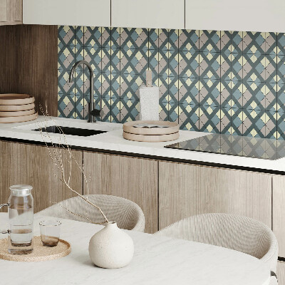 Panneau mural Motif géométrique ? carreaux