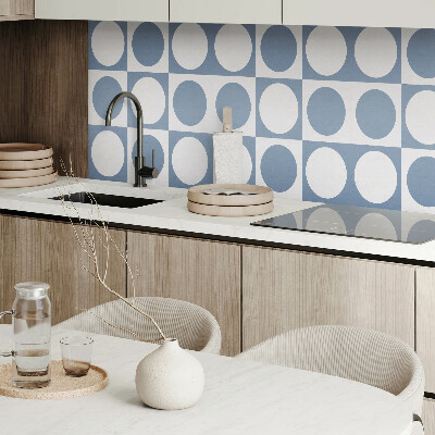 Panneau décoratif mural Motifs circulaires dans une composition en maille