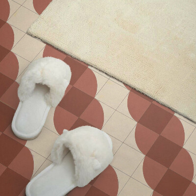 Panneau mural Motif géométrique ondulé