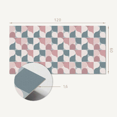 Rev?tement mural Motif géométrique dans un style abstrait