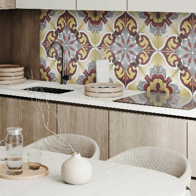 Panneau mural Motif décoratif floral