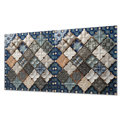 Panneau décoratif mural Disposition des carreaux de mosa?que