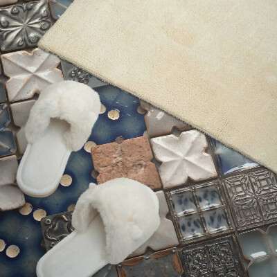 Panneau décoratif mural Disposition des carreaux de mosa?que