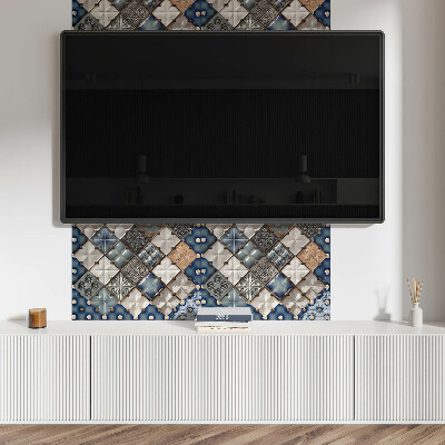 Panneau décoratif mural Disposition des carreaux de mosa?que