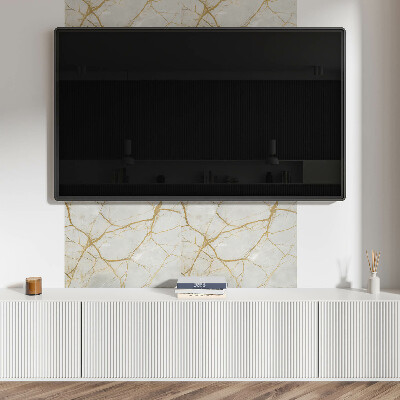 Panneau décoratif mural Motif en marbre au style élégant