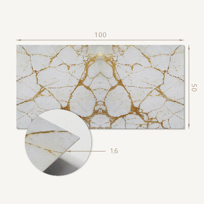 Panneau mural Marbre chic avec veinures subtiles