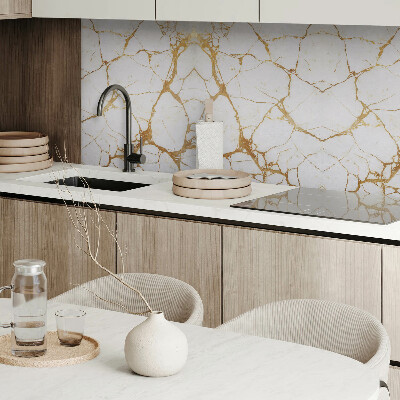 Panneau mural Marbre chic avec veinures subtiles