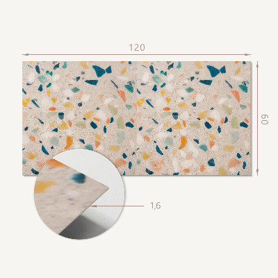 Panneau mural Fragments aux couleurs vives