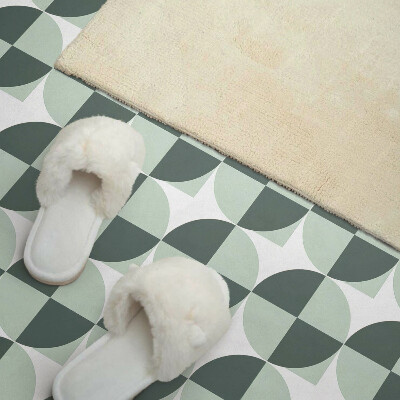 Panneau décoratif mural Cercles et carrés dans un style géométrique