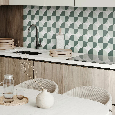 Panneau décoratif mural Cercles et carrés dans un style géométrique