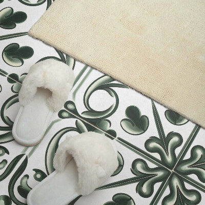 Panneau décoratif mural Un motif végétal en forme de tuile