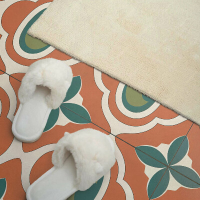 Panneau mural Motif mosa?que avec végétation