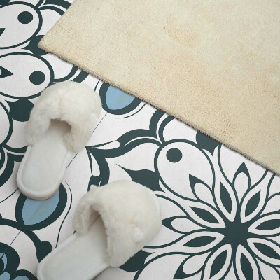 Rev?tement mural Mandala floral aux couleurs de la nature