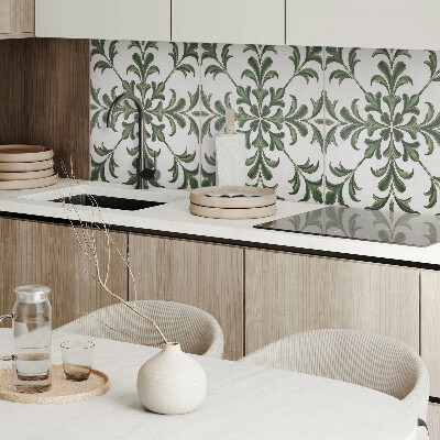 Panneau mural Motif végétal sur céramique