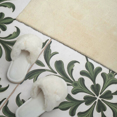 Panneau mural Motif végétal sur céramique