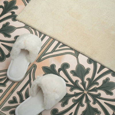 Rev?tement mural Un motif végétal en forme de carré