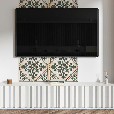 Rev?tement mural Un motif végétal en forme de carré