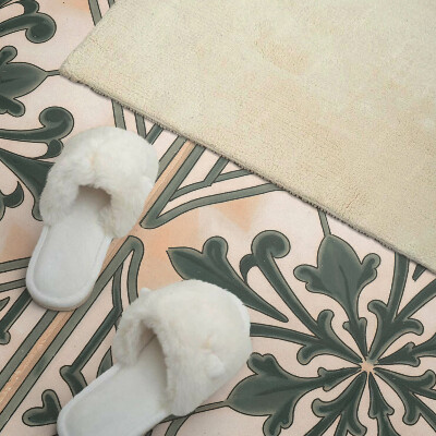 Rev?tement mural Un motif végétal en forme de carré