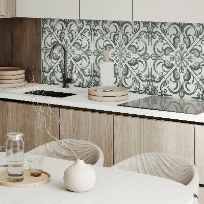 Panneau mural Un motif végétal en symétrie harmonieuse