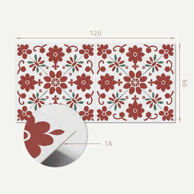 Rev?tement mural Motif floral avec des feuilles