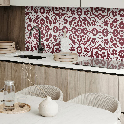 Panneau décoratif mural Motif floral avec détails décoratifs