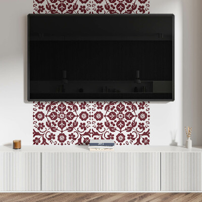 Panneau décoratif mural Motif floral avec détails décoratifs