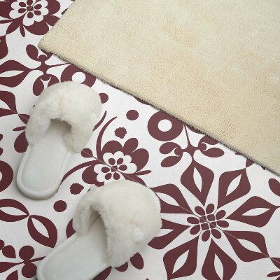 Panneau mural Motif floral avec des feuilles vertes