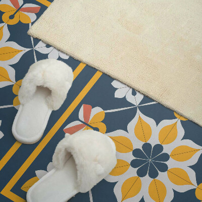 Panneau mural Harmonie florale en symétrie