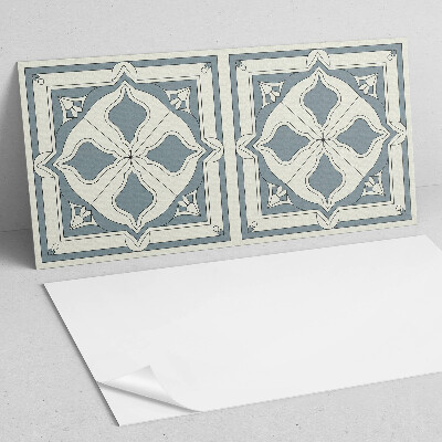 Panneau décoratif mural Motif floral sur céramique