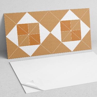 Panneau mural Géométrie abstraite en couleurs