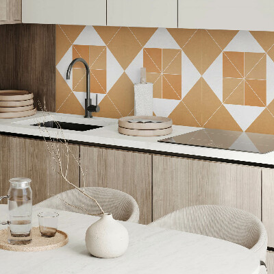 Panneau mural Géométrie abstraite en couleurs