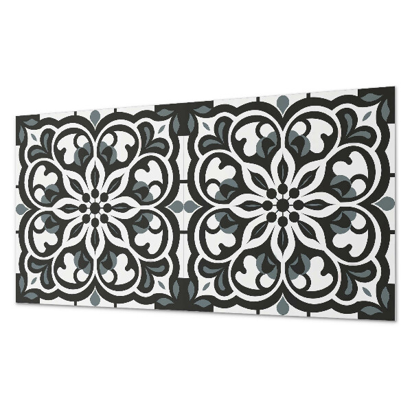 Rev?tement mural Motif floral avec éléments décoratifs