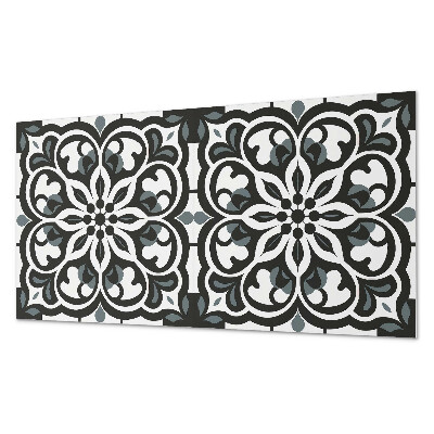 Rev?tement mural Motif floral avec éléments décoratifs