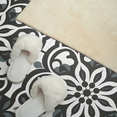 Rev?tement mural Motif floral avec éléments décoratifs