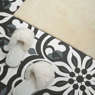 Rev?tement mural Motif floral avec éléments décoratifs