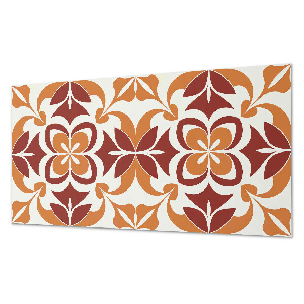 Panneau mural Motif floral avec des feuilles vertes