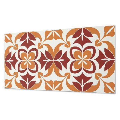 Panneau mural Motif floral avec des feuilles vertes