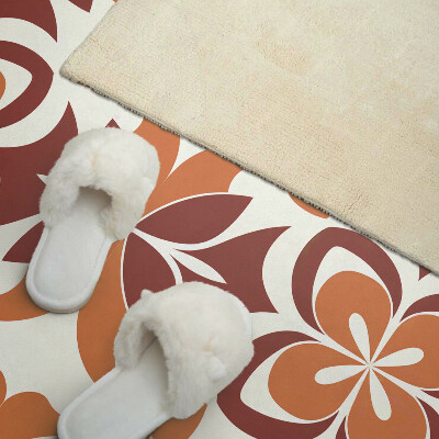 Panneau mural Motif floral avec des feuilles vertes