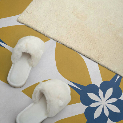 Panneau mural Motif floral avec des feuilles