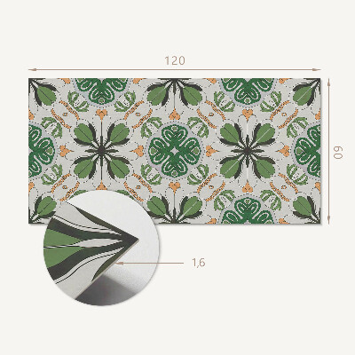 Rev?tement mural Harmonie florale en symétrie