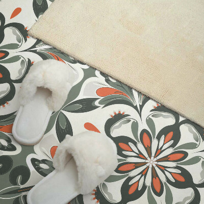 Panneau décoratif mural Motif floral avec des feuilles vertes