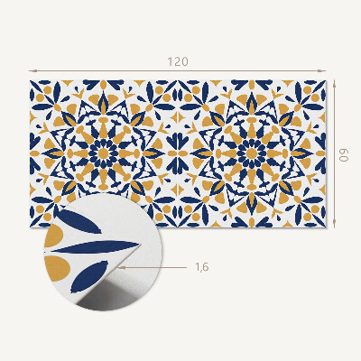 Rev?tement mural Harmonie florale en symétrie