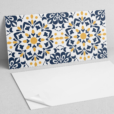 Panneau décoratif mural Mandala floral dans un style artistique