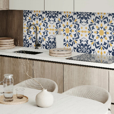 Panneau décoratif mural Mandala floral dans un style artistique