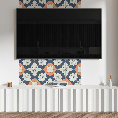 Rev?tement mural Motif géométrique floral